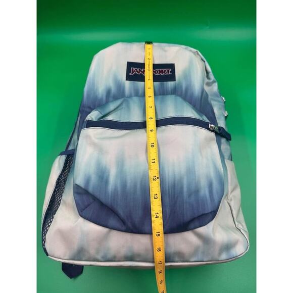 Jansport Cross Town Ombré Falls greenish/blue backpack - Picture 4 of 7